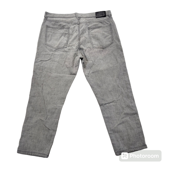 Raleigh Denim Graham Mens Designer Jeans Size 38 Gray Wash Denim Made In USA. - Picture 2 of 7